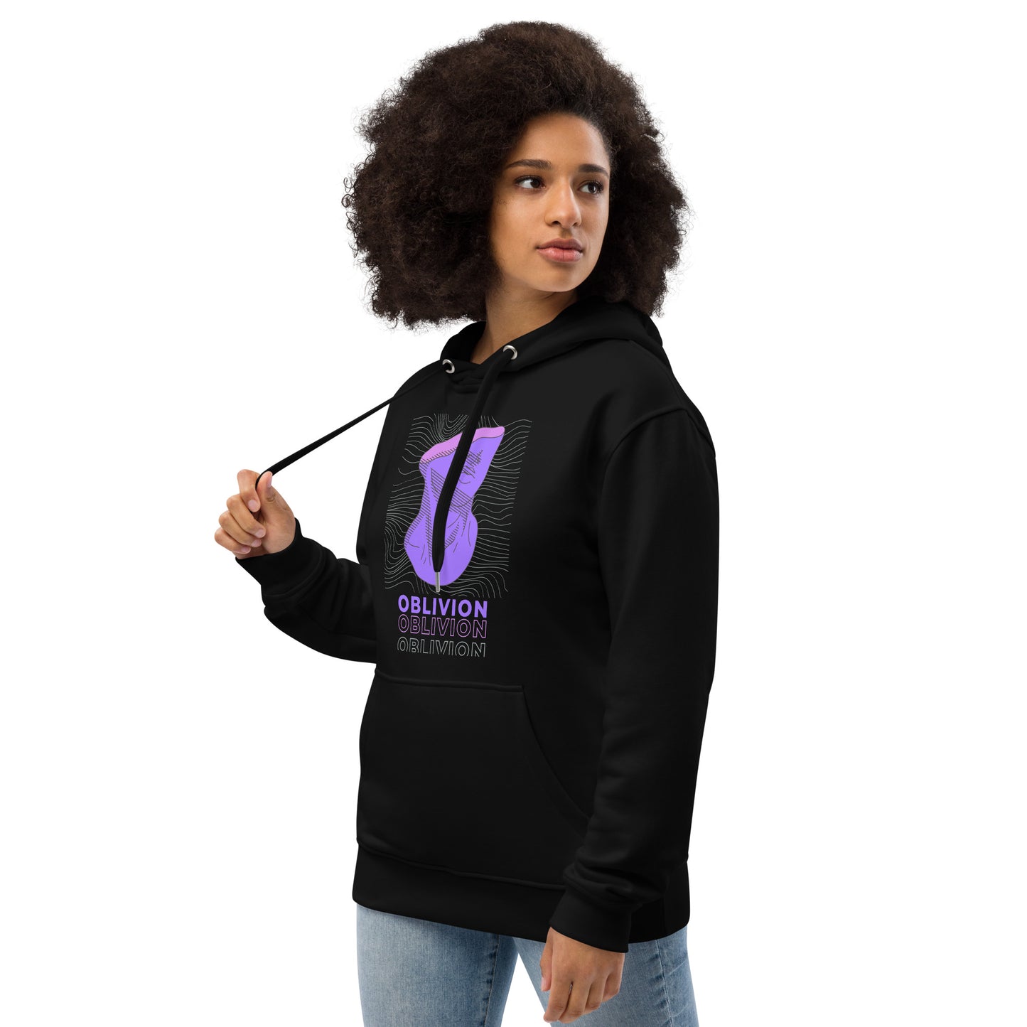 Violet Veil Of Oblivion Hoodie - FLAKOUT