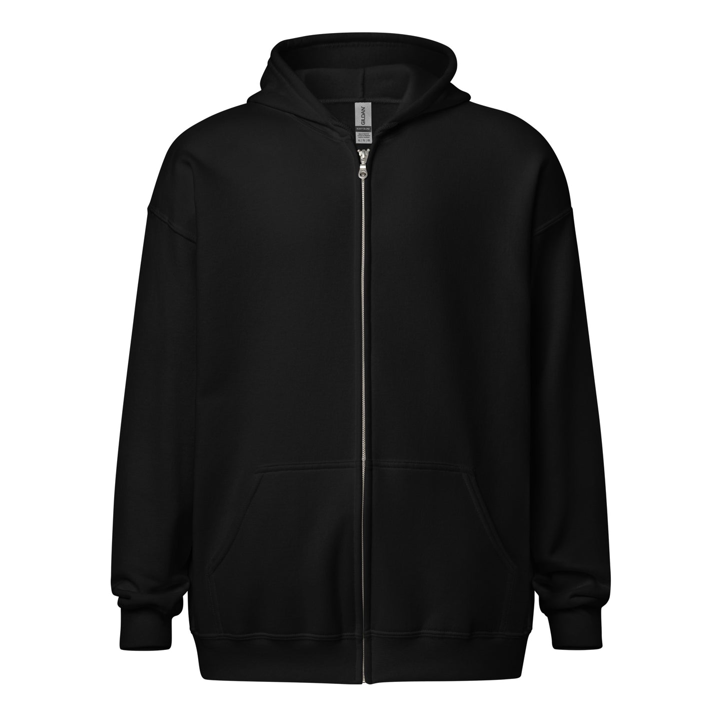 Flakout. Heavy Harmony Fusion Zip Hoodie - Black - FLAKOUT