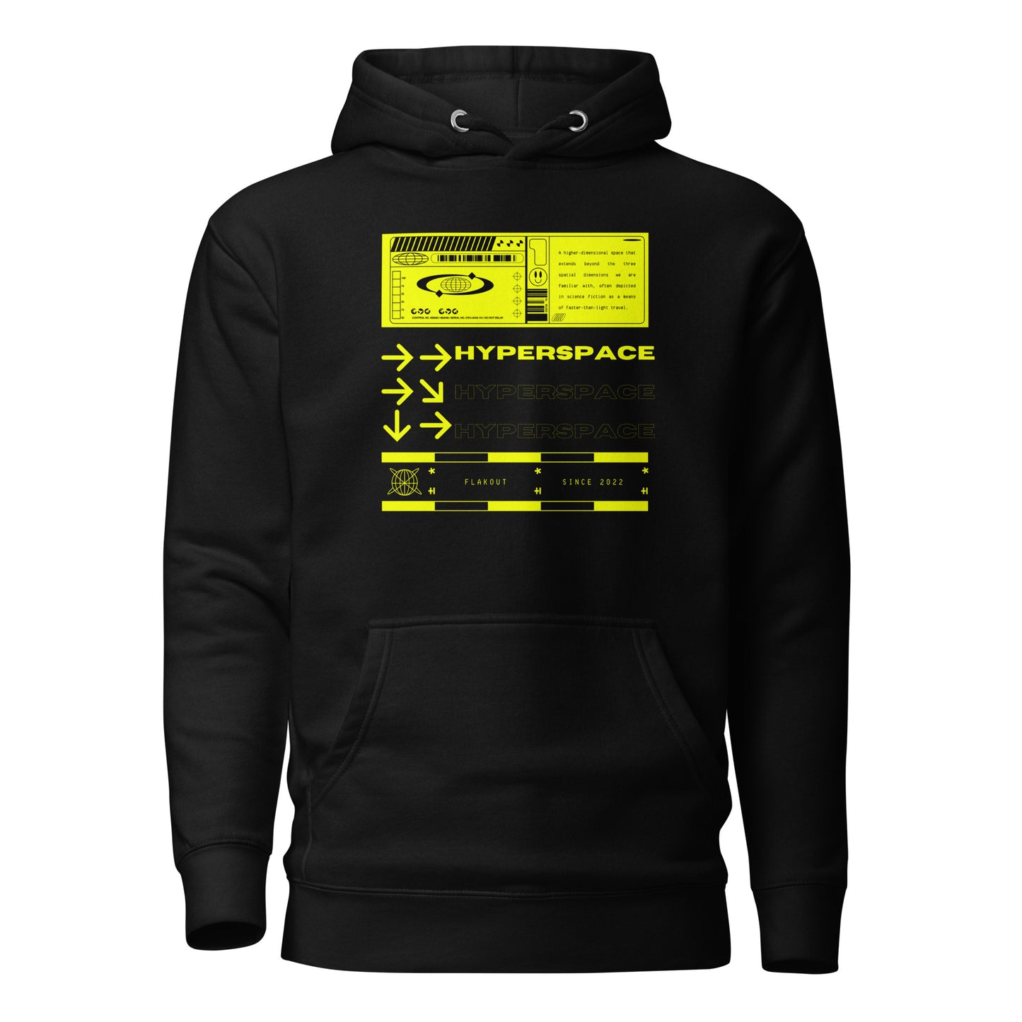 Hyperspace Unisex Hoodie - FLAKOUT