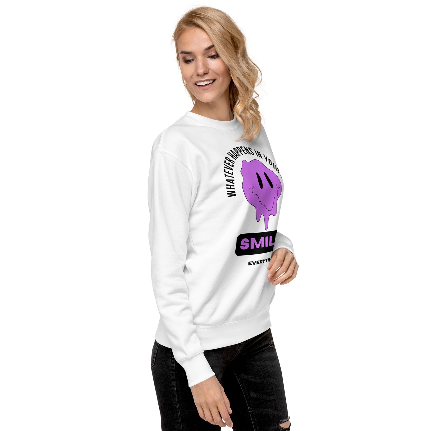 Smile Radiance Sweatshirt - FLAKOUT